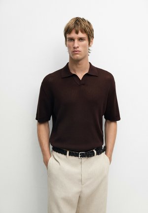 Massimo Dutti, Poloshirts - bordeaux
