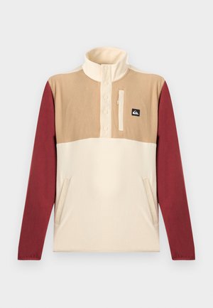 NO DESTINATION BLOCK UNISEX - Polárpulóver - bone