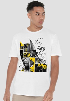 DC COMICS - BATMAN, BATMAN 80 YEARS BAT PANELS - Print T-shirt - white