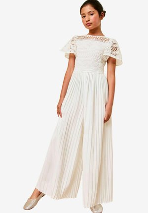 FLUTTER SLEEVE REGULAR FIT - Buksedragter - white