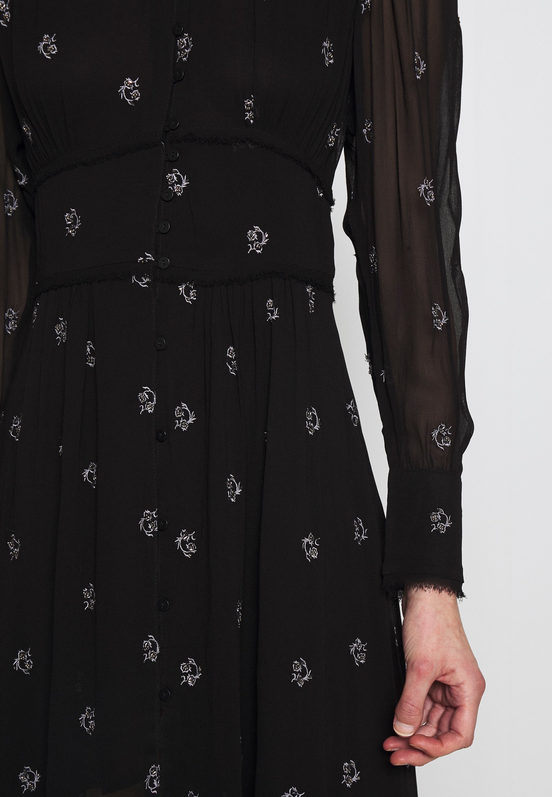 AllSaints LIZA CYLA DRESS Kjole black Zalando.no AllSaints LIZA CYLA DRESS Kjole black Zalando.no