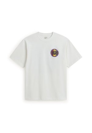 Vans, BLOTCHED CIRCLE. - T-shirt imprimé - natural