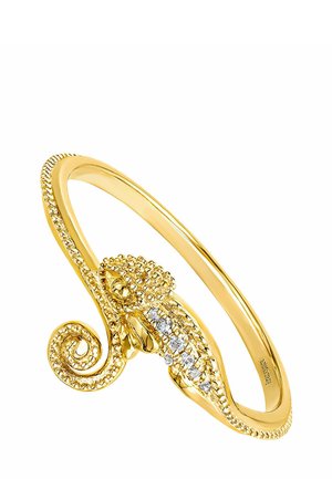 CON CAMALEÓN Y DIAMANTES - Anillo - gold-colored