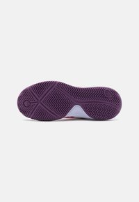 ASICS GEL DEDICATE 8 UNISEX - Tenisice za sve terene - white/dragon fruit