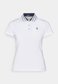 Polo krekls - ceramic white/corn yellow/multi-coloured