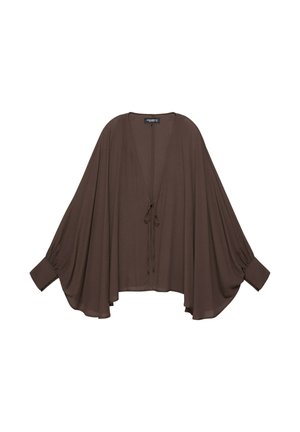 PULL&BEAR, FLUID - JACKET - Veste légère - dark brown