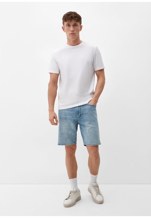 Indi and Cold Denim Shorts, Mid Blue