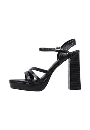 FUIJY - Sandalias con plataforma - black