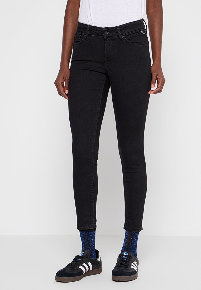 Replay Jeans Skinny Fit zwart