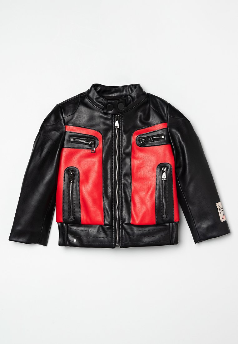 N°21 Imitatieleren jas zwart N°21 Imitatieleren jas zwart