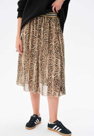 ELLA - A-lijn rok - beige