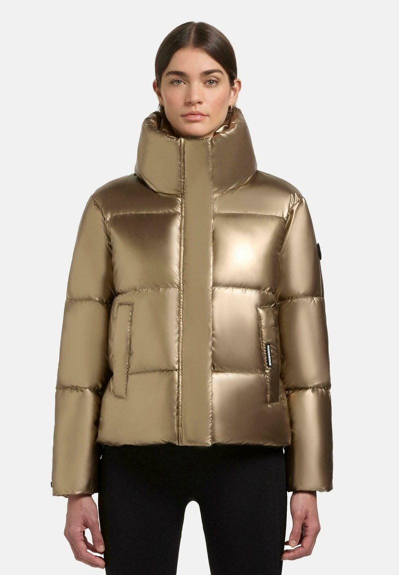 khujo RINJA SHINY - Winterjacke - gold