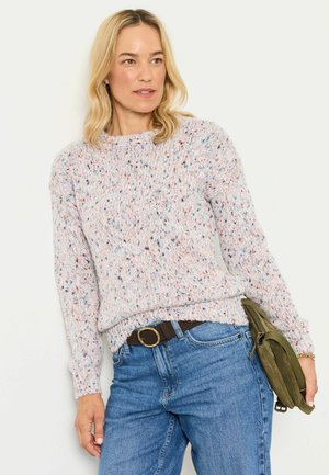 FatFace, BREIGH KNITTED TEXTURED JUMPER - Jumper - purple
