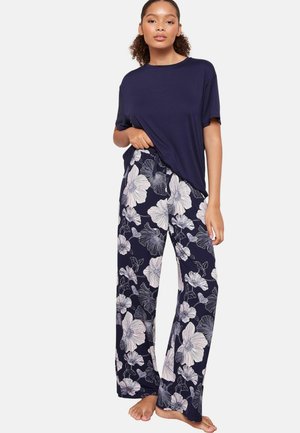SET - Pyjama set - navy floral