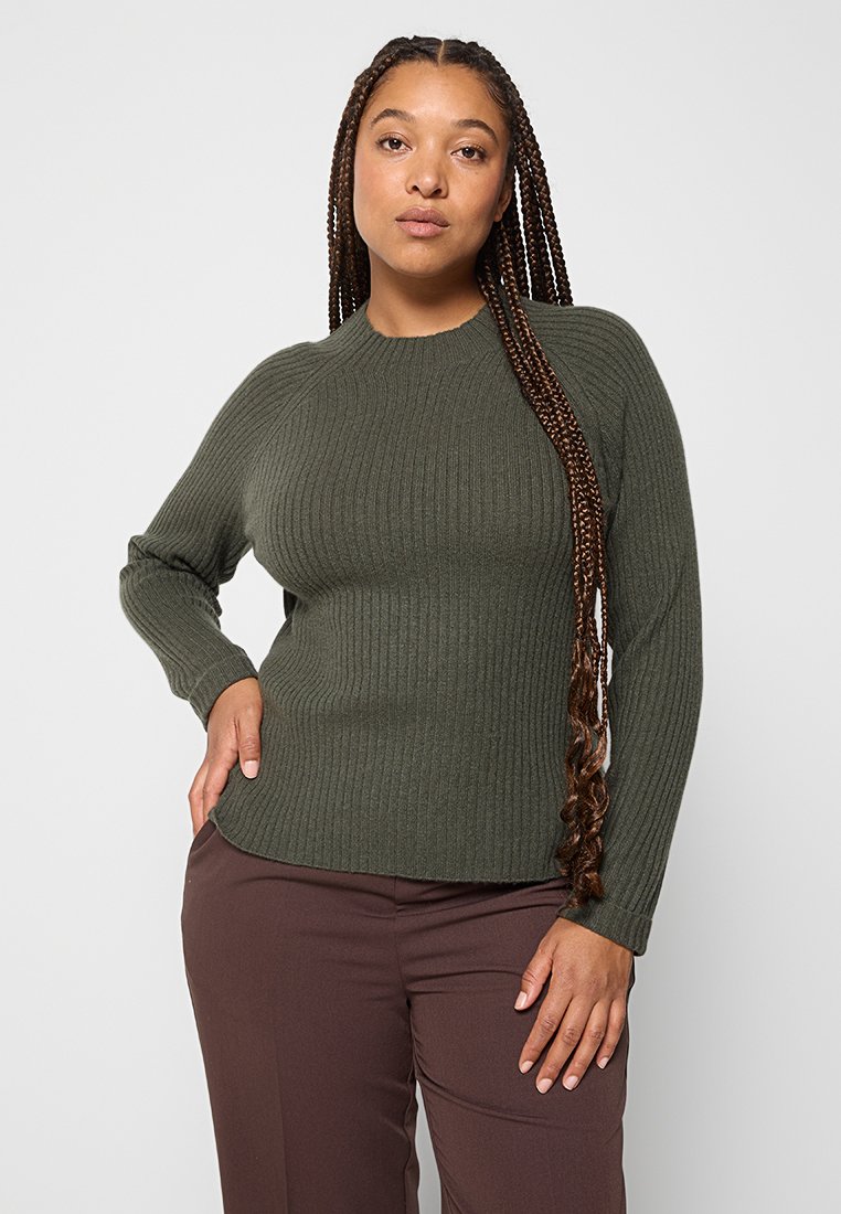 Authentic Cashmere Trui kaki