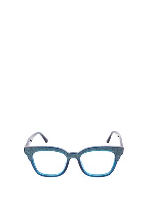 Jimmy Choo, JC176 - Occhiali anti luce blu - teal glitter teal