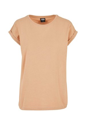 Urban Classics EXTENDED SHOULDER - T-Shirt basic - amber