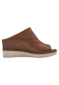 Tamaris Pantofle na podpatku - cognac struct
