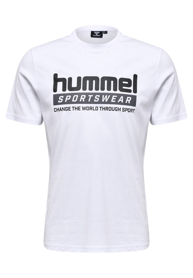 Hummel T-shirt print wit