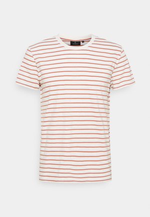 CASUAL #STRIPES - T-shirt con stampa - light creme