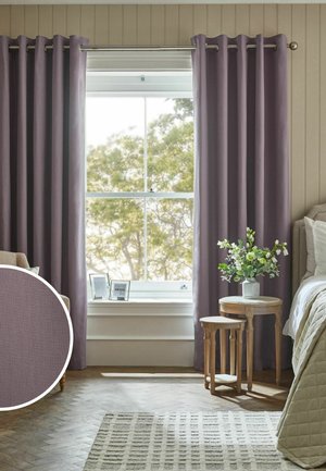 Next EYELET CURTAINS UNISEX - Záclony - purple elderberry