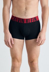 Calvin Klein Underwear TRUNK 3 PACK MODERN STRUCTURE COTTON - Ozke boksarice - juneberry