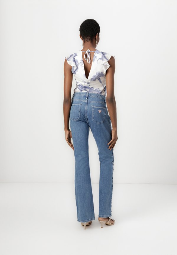 LACE UP - Bootcut jeans4