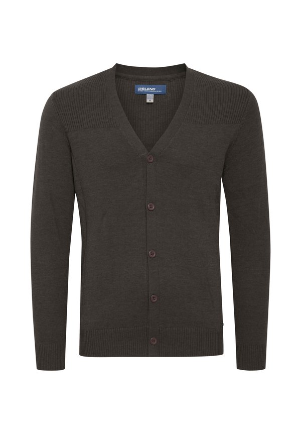 BHCaden - Cardigan - charcoal mix4