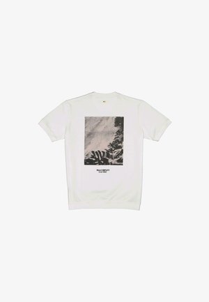 Emilio Adani, T-SHIRT MIT RÜCKEN-PRINT - T-Shirt print - reinweiss