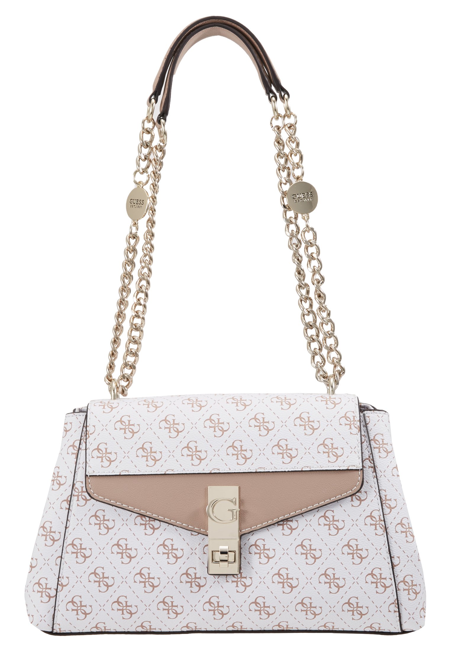 Guess LORENNA SHOULDER BAG Håndveske white Zalando.no Guess LORENNA SHOULDER BAG Håndveske whitehvit Zalando.no
