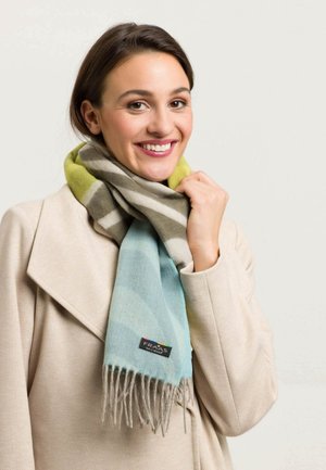 FRAAS WAVE DESIGN CASHMINK - Sciarpa - misty blue