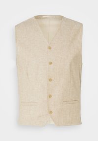 Jack & Jones PREMIUM JPRRIVIERA MIX - Mellény - travertine