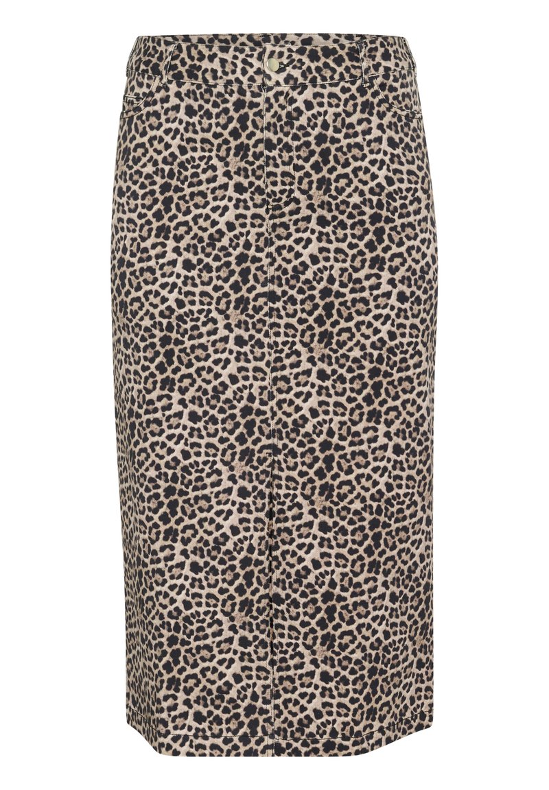 Kaffe Curve Jeansrok bruin Kaffe Curve Jeansrok bruin
