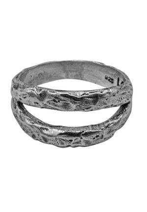 TWIN - Ring - silberfarben