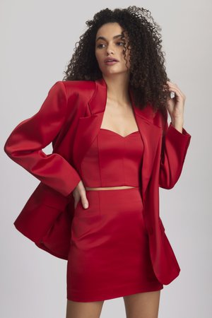 HAILA - Top - haute red