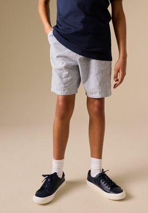 Next, Short - ecru blue stripe
