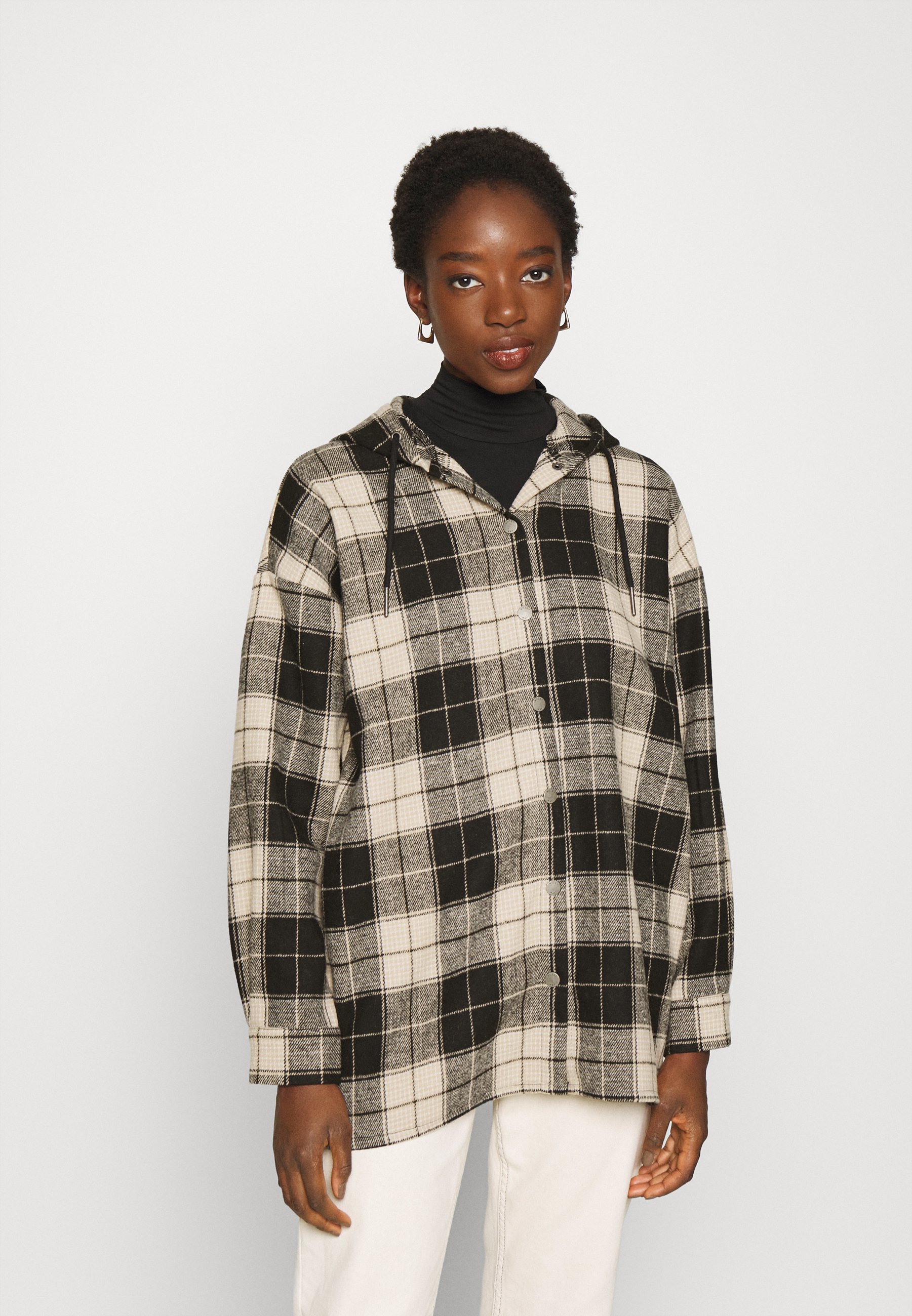 Noisy May NMFLANNY HOOD LONG SHACKET 