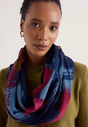 Seasalt Cornwall, SEASALT CORNWALL PENTILLIE SNOOD - Snood - multi - paint texture rosa