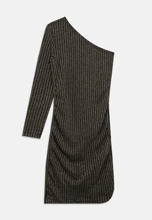 KOGQUEEN DRESS - Koktélruha / Partiruha - black/light gold coloured/silver coloured
