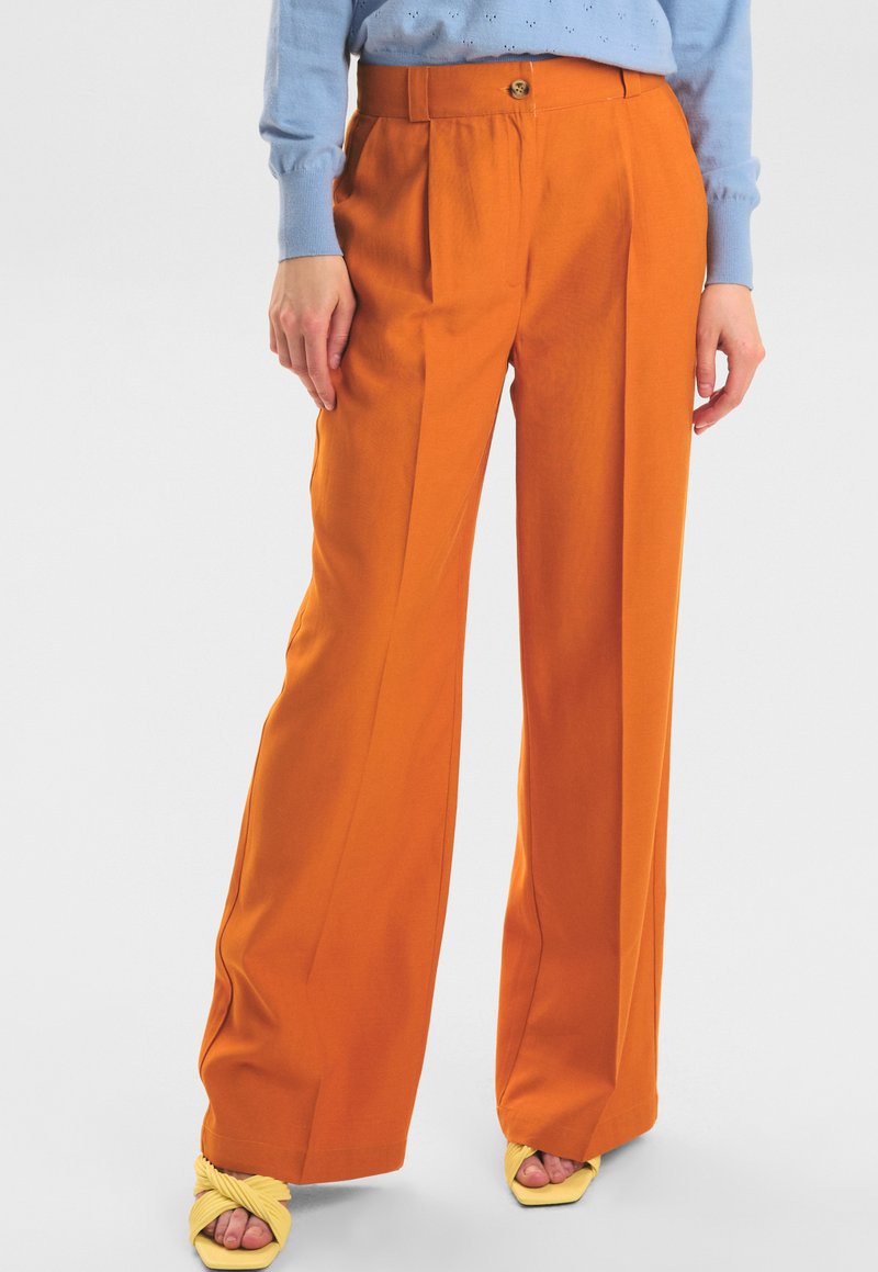 Nümph NUMERCEDES - Stoffhose - marmelade/orange - Zalando.de