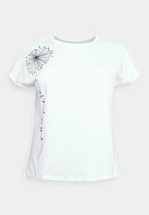 Print T-shirt - white