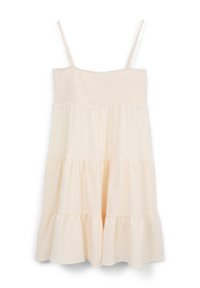 CORTO PUNTO SMOCK - Robe de jour - ecru chiaro