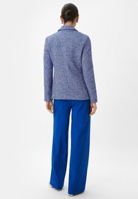comma MIT STRUKTURMUSTER - Blazer - royalblau