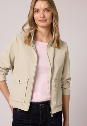 WASHED-LOOK - Lichte jas - beige