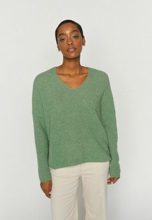 Strickpullover - turf green