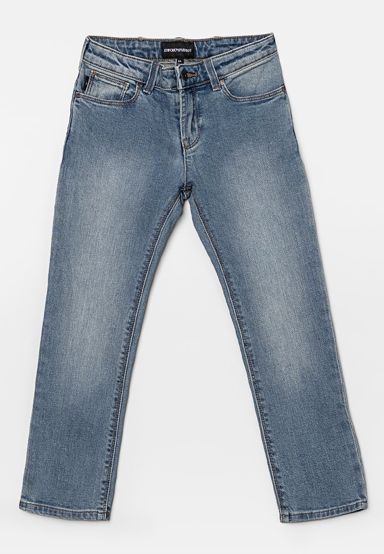 Emporio Armani Straight leg jeans lichtblauw Emporio Armani Straight leg jeans lichtblauw