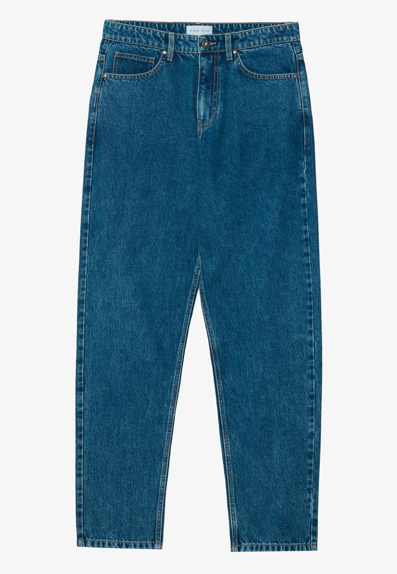 Pier One Straight leg jeans blauw denim/bluedenim Pier One Straight leg jeans blauw denim/bluedenim