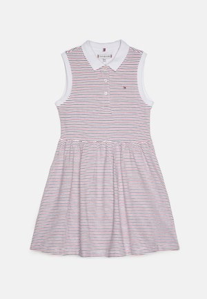 DRESS - Day dress - red/white/blue