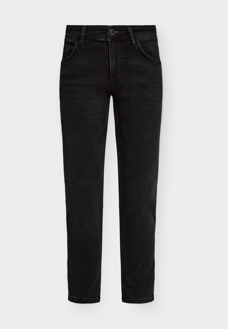 Tom Tailor Slim fit jeans donkergrijs