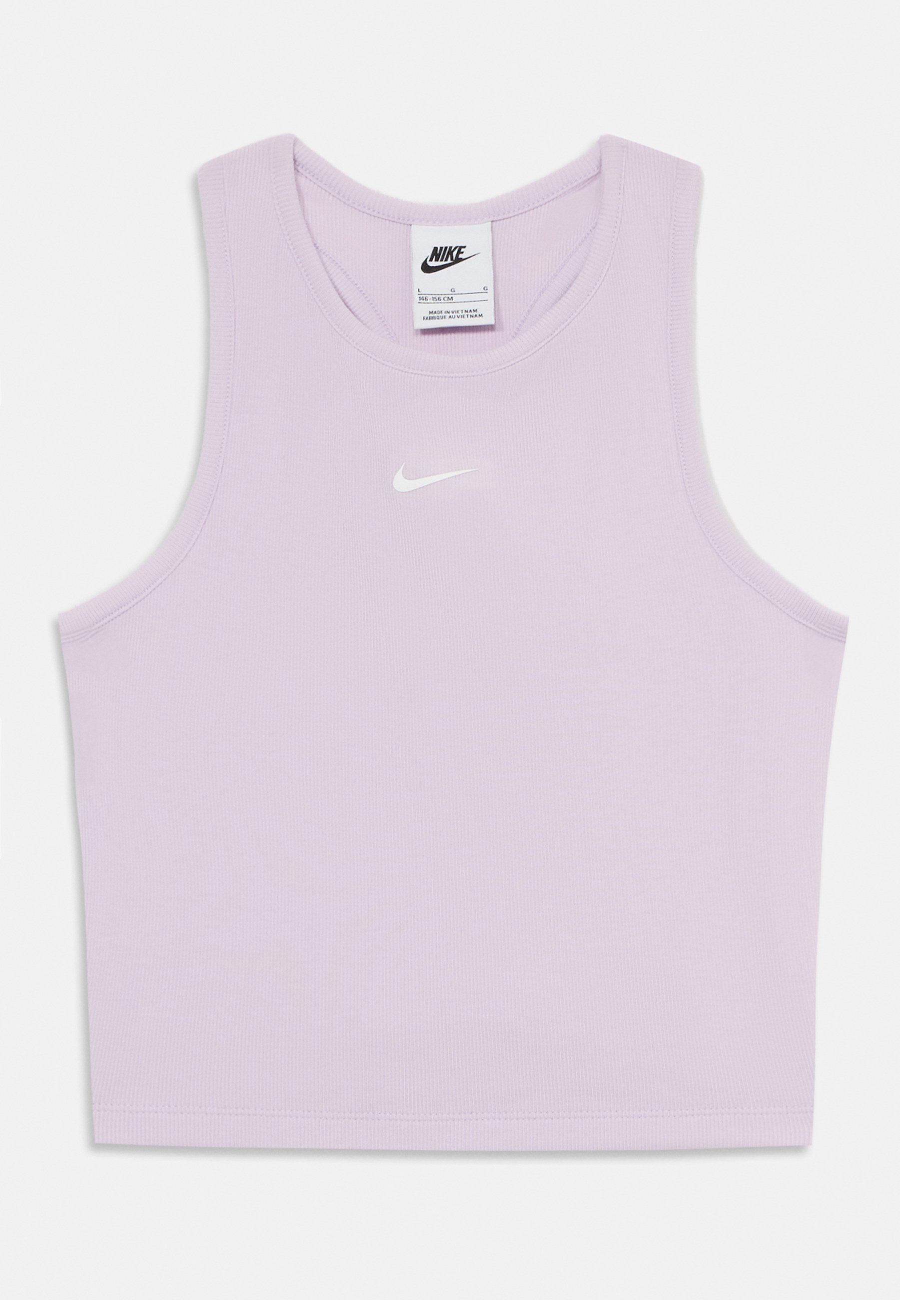 nike lilac crop top